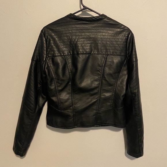 Faux Leather Jacket - Picture 2 of 4
